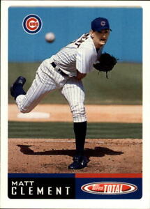 2002 Topps Total Baseball Card #830 Matt Clement