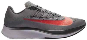 Nike Zoom Fly "Gunsmoke" Gunsmoke Grey Bright Crimson 880848-004 Men's Size 7.5 - Picture 1 of 5