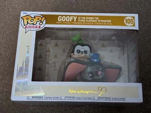 Damaged Box | Funko Pop Rides | Walt Disney World | Goofy with Dumbo #105 - Picture 1 of 6