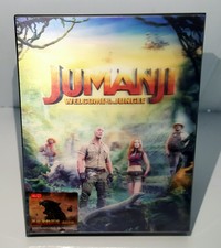 JUMANJI WELCOME TO THE JUNGLE [2D + 3D]  Blu-ray STEELBOOK [HDZETA] LENT. A #006