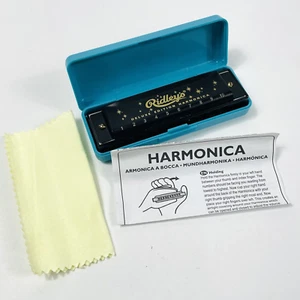 Ridley’s Deluxe Edition Harmonica with Case, Song Sheet and Instructions - Picture 1 of 8