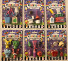 CRAZERASERS (Lot of 6) Collectable Series 2, Puzzle Erasers, (6 Fun Themes), NEW