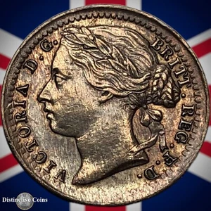 Great Britain 1885 Third Farthing 1/3 Penny GB3028 - Picture 1 of 2