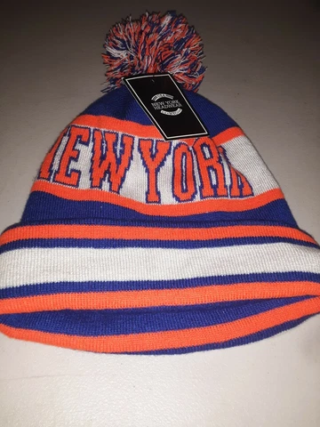 New York Knicks  Pom Beanie Winter new york Headwear bag384 Cover