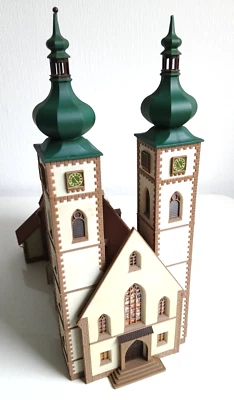 Faller - Kirche "Klosterhof" - H0 - B-350 - Gebäude Häuser Haus  --- A 1027 - Bild 1 von 4