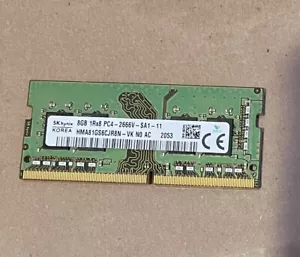 HP 937236-855 SODIMM Memory RAM 8GB 2666MHz 1.2V - Picture 1 of 8