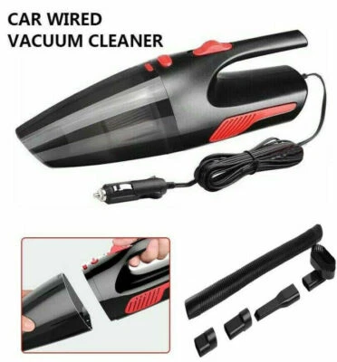 120W 12V Auto KFZ Staubsauger Mini Tragbar Hand Nass Trocken Staubwedel - Bild 1 von 4