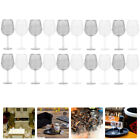 20pcs Dollhouse Wine Glasses 1:12 Miniature Kitchen Accessories