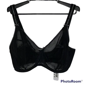 NWT Freya Womens Hero Underwire Side Support Balcony Bra Size 32K Black Sample - Picture 1 of 8