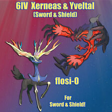6IV Shiny Xerneas and Yveltal Pokemon Sword and Shield