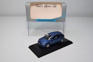 B38 1:43 MINICHAMPS AUDI A3 HATCHBACK 3 DOOR METALLIC BLUE MIB - Bild 1 von 18