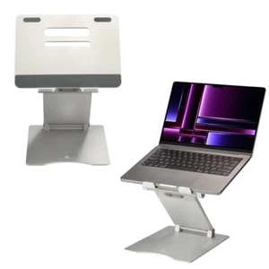 Adjustable Foldable Laptop Stand, Laptop Riser, Ergonomic Notebook Holder Desk - Picture 1 of 9