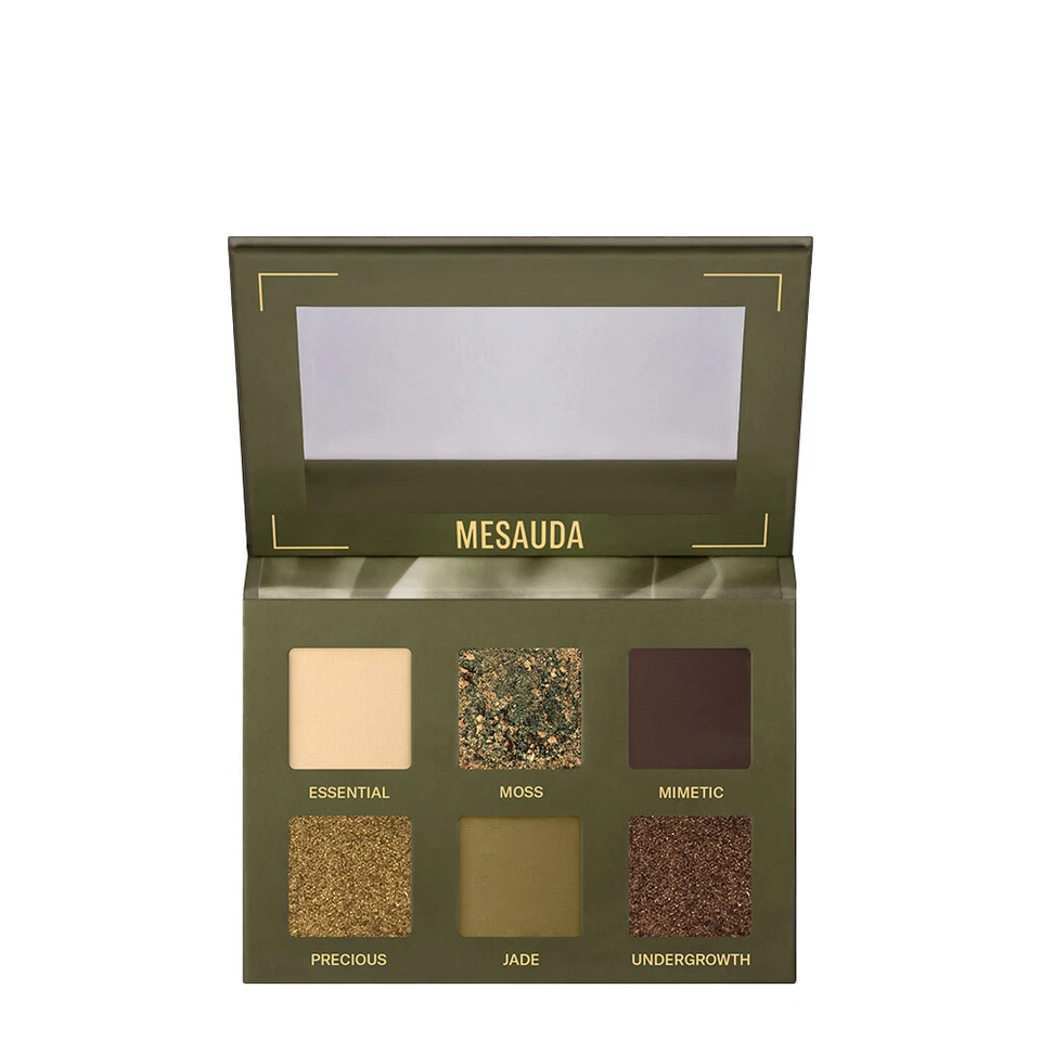 MNP NAIL PRO Mesauda Beauty Bare Harmony Palette 205 Hidden Green 6gr - paleta de 6 sombras