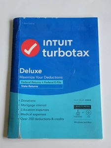 Intuit TurboTax Deluxe 2023 Bund mit Landes E-Akte CD/Download, versiegelt - Bild 1 von 3