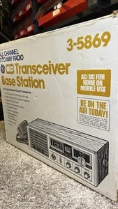 General Electric 3-5869 Base Station CB Radio - Zdjęcie 1 z 16