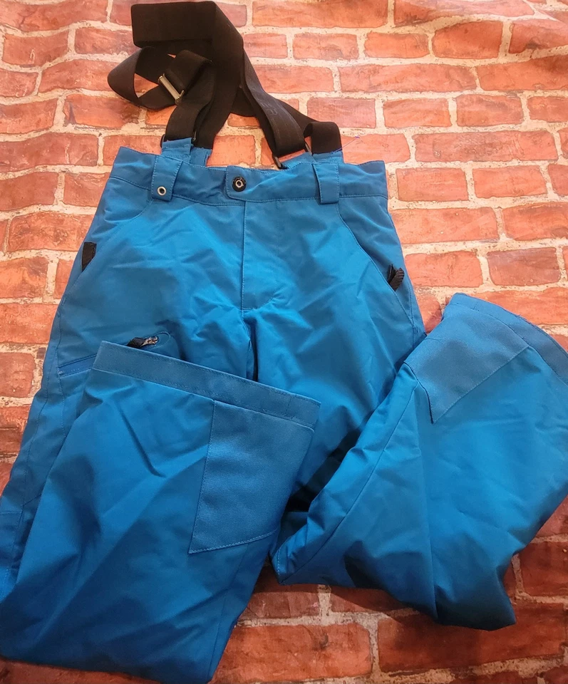 Spyder Kids Snow Pants Bibs Sz 10 Ski Insulate - Image 1 of 1