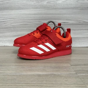 Adidas Powerlift 5 Gewichtheberschuhe rot Größe 6 Fitnessstudio Training Turnschuhe Heber - Bild 1 von 15
