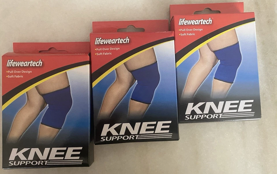 V3254 LIFEWEARTECH Knee Support Brace Pull Over Design Soft Fabric