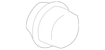 Genuine Mercedes-Benz Locking Cap 168-357-00-89 - Image 1 of 2