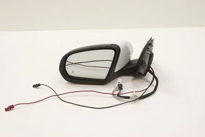 2017 - 2022 MERCEDES GLC300 X253 FRONT LEFT DOOR REAR VIEW MIRROR OEM WHITE_149 - Picture 1 of 16
