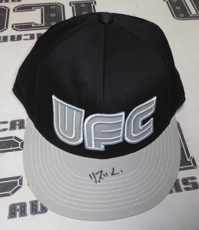 Liz Carmouche Signed Official UFC Hat PSA/DNA COA Autograph 157 Fox 8 11 Fight - Image 1 of 4