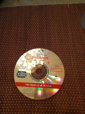 Solo disco de aventuras de tercer grado The Learning Company The Clue Finders Foto 1 de 2