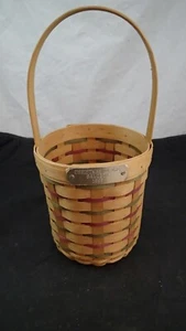 Vintage Royce Craft Baskets Ohio 1995 Christmas in the Saltbox - Picture 1 of 5