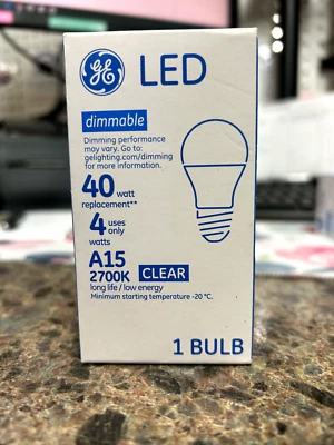 GE CURRENT Compact LED Bulb: Medium Screw (E26), LED, (A) Classic, A10, 4 W Watt - Image 1 of 4