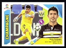 CHAMPAGNE COLOCA #2 BIS CD LEGANES 2017-18 STICKER PANINI LA LIGA ESTE SANTANDER