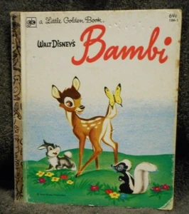 Walt Disney's Bambi © 1979, 45th print, Little Golden Book 106-1 - Imagen 1 de 2