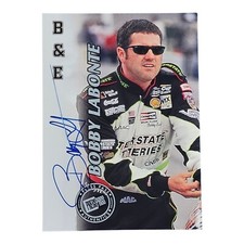 1999 Press Pass Authentics Bobby Labonte Autograph Racing Nascar SP #'d /250