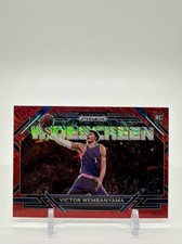 2023 Panini Prizm Draft Picks Victor Wembanyama Widescreen Red Shimmer /9 #1