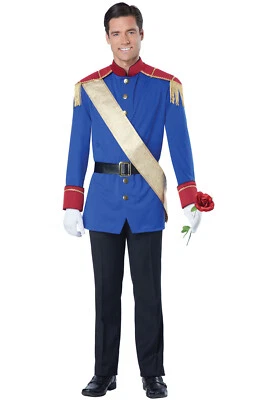 Storybook Charming Prince Fairytale Adult Men Costume - Image 1 of 2