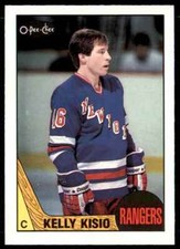1987-88 O-Pee-Chee Kelly Kisio New York Rangers #76