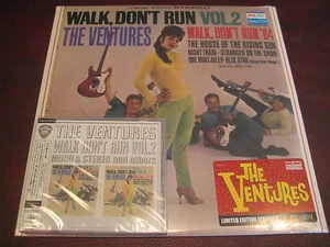 VENTURES VERIFIED WALK DON'T RUN VOL 2  180G VINYL LP + JAPAN STEREO & MONO CD - Imagen 1 de 2