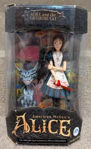 American McGee's Alice Series 1 Small Eyes Alice and Cheshire Cat Bloody Variant - Picture 1 of 2