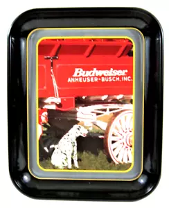 Bandeja de cerveza Budweiser carro Clydesdale y dálmata distribuidores de cerveza sin usar stock - Imagen 1 de 2