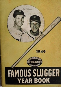  1949 FAMOUS SLUGGERS YEARBOOK Ted Williams & Stan Musial ORIGINAL  - Picture 1 of 12