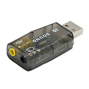 Adaptateur de microphone pour carte son audio 3D Power USB - Photo 1/1