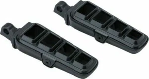 Kuryakyn Dillinger Pegs 6667 Footpegs w Male Mount Adapters Black 1620-1876 - Picture 1 of 4
