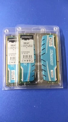 Ballistix PC3-12800 DDR3-1600 BLS2K4G3D169DS3 Memory RAM (2 x 4GB) - Image 1 of 2