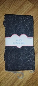 NEW The Childrens Place Girls Fashion Sparkling Leggings Size 4-5 - Picture 1 of 3