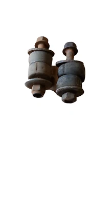 Hyundai Galloper Suspension Stabilizer Stabilizer Bracket Rubber Bearing Front 2 Piece - Image 1 of 2