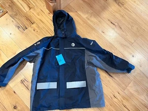 NEW AT&T Employee Jacket Mens 3XL Alpine Shell Hooded Waterproof With Tags - Picture 1 of 8