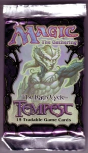 Magic Mtg TEMPEST Factory sealed Booster Pack X 3 ! - Picture 1 of 1