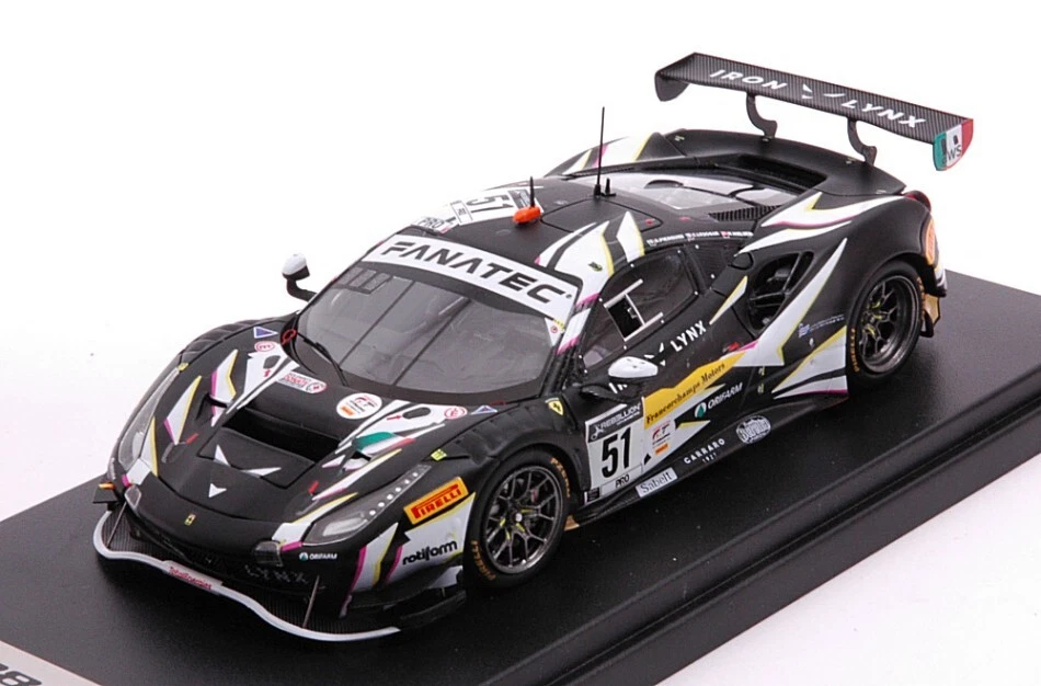Looksmart Ferrari 488 GT3 No.51 Iron Lynx Modellauto - Maßstab 1:43 (LSRC103)
