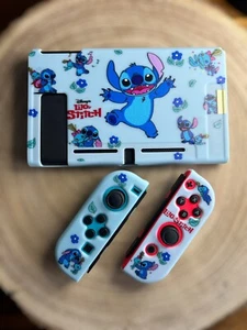 🍀 Nintendo Switch Lilo und Stitch Design Soft Case Dockable - Picture 1 of 6