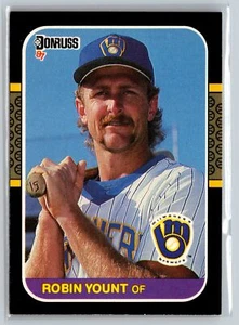 1987 Donruss #126 Robin Yount Milwaukee Brewers - Picture 1 of 2