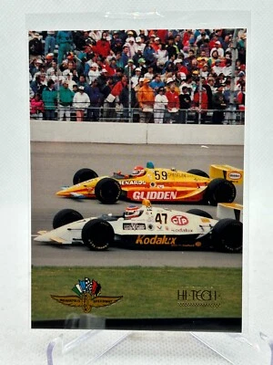 1993 Hi-Tech Indy Row 10 Battle #75 SP - Image 1 of 2