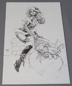 WITCHBLADE #132 VA Virginia Comicon Virgin Sketch Variant NM shape 2009 Top Cow - Picture 1 of 3